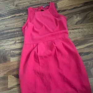 Barbie pink aryn K Silk Dress